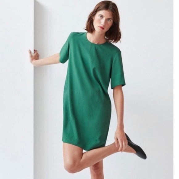 EVERLANE Go Weave Zip Tee Dress - Picture 8 of 9